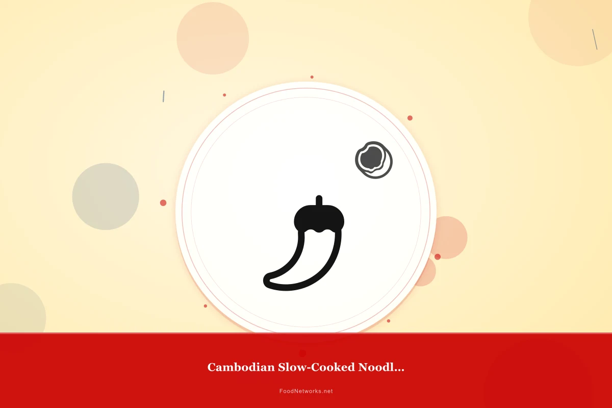 Why This Cambodian Slow-Cooked Noodles Recipe Works