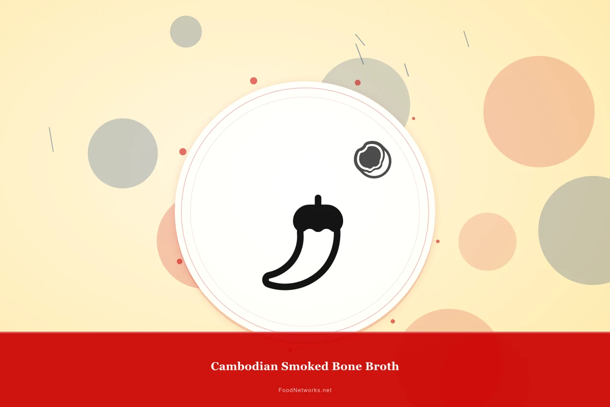 Why This Cambodian Smoked Bone Broth Recipe Works