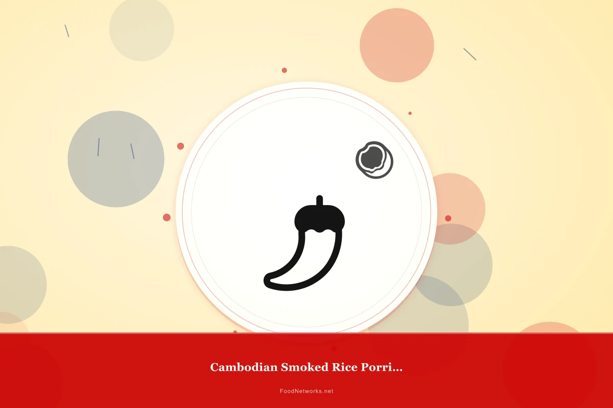 Why This Cambodian Smoked Rice Porridge Recipe Works