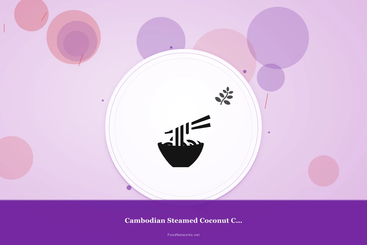 Why This Cambodian Steamed Coconut Curry Recipe Works