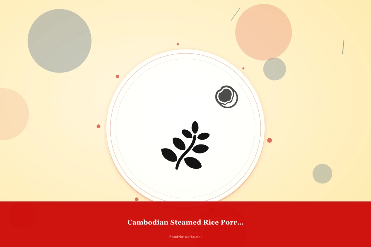 Why This Cambodian Steamed Rice Porridge Recipe Works