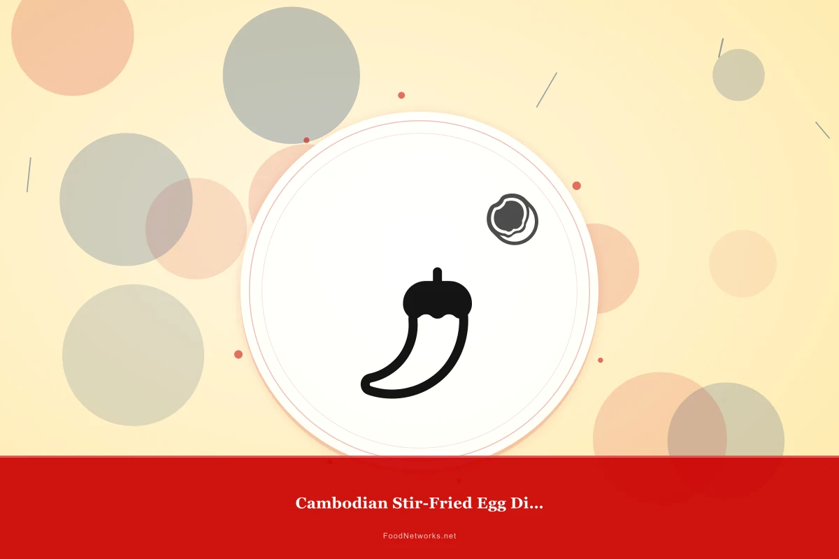 Why This Cambodian Stir-Fried Egg Dish Recipe Works