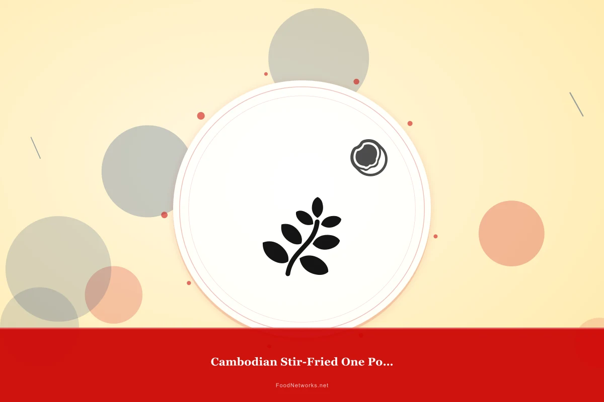 Why This Cambodian Stir-Fried One Pot Meal Recipe Works
