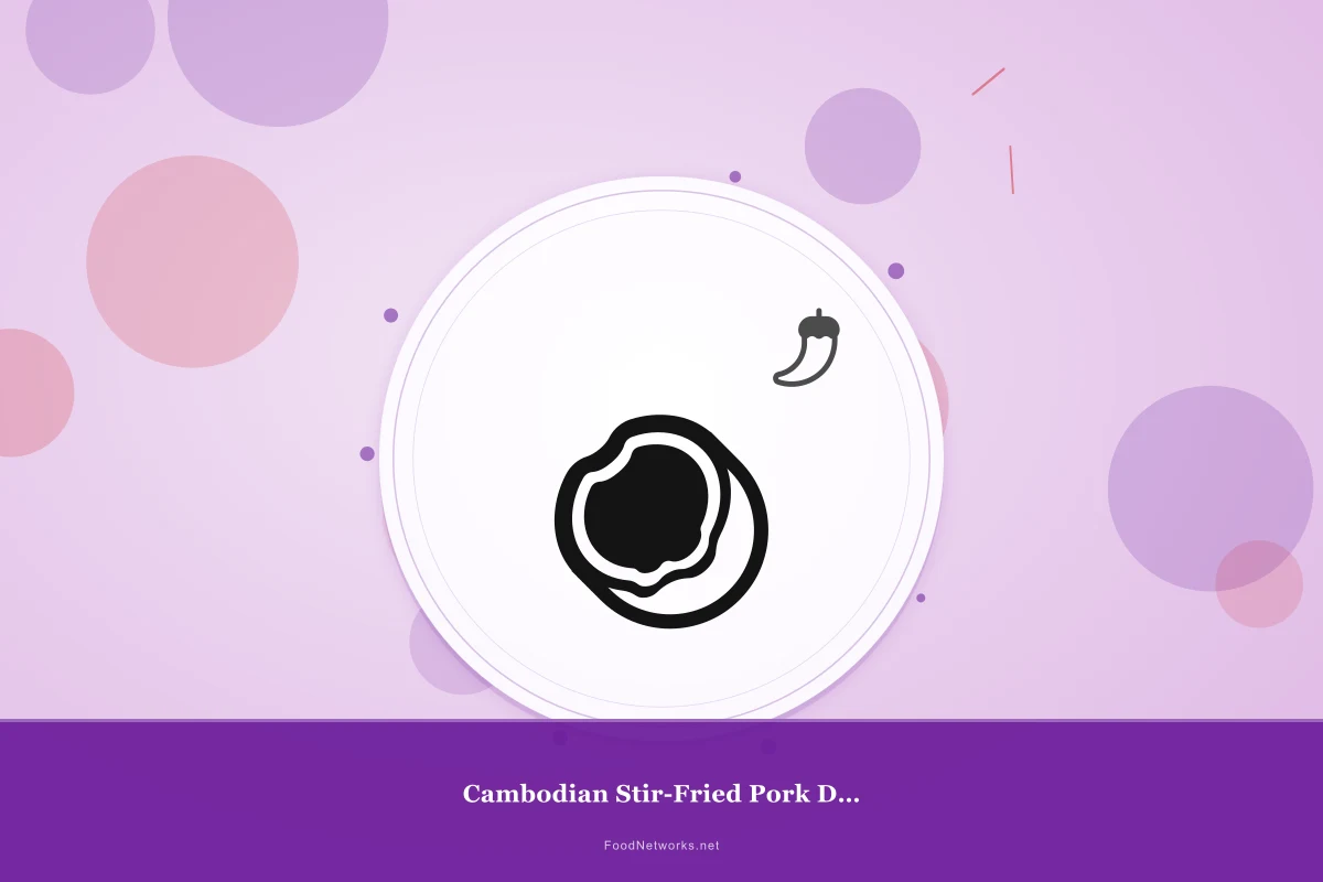 Why This Cambodian Stir-Fried Pork Dish Recipe Works