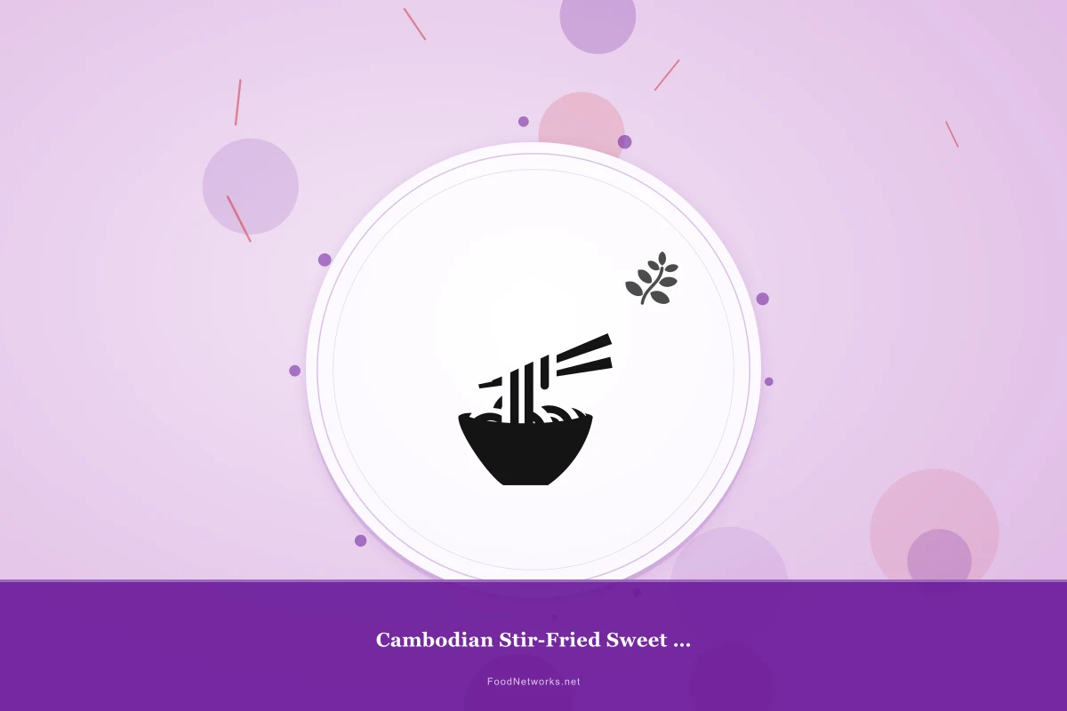 Why This Cambodian Stir-Fried Sweet Dessert Recipe Works