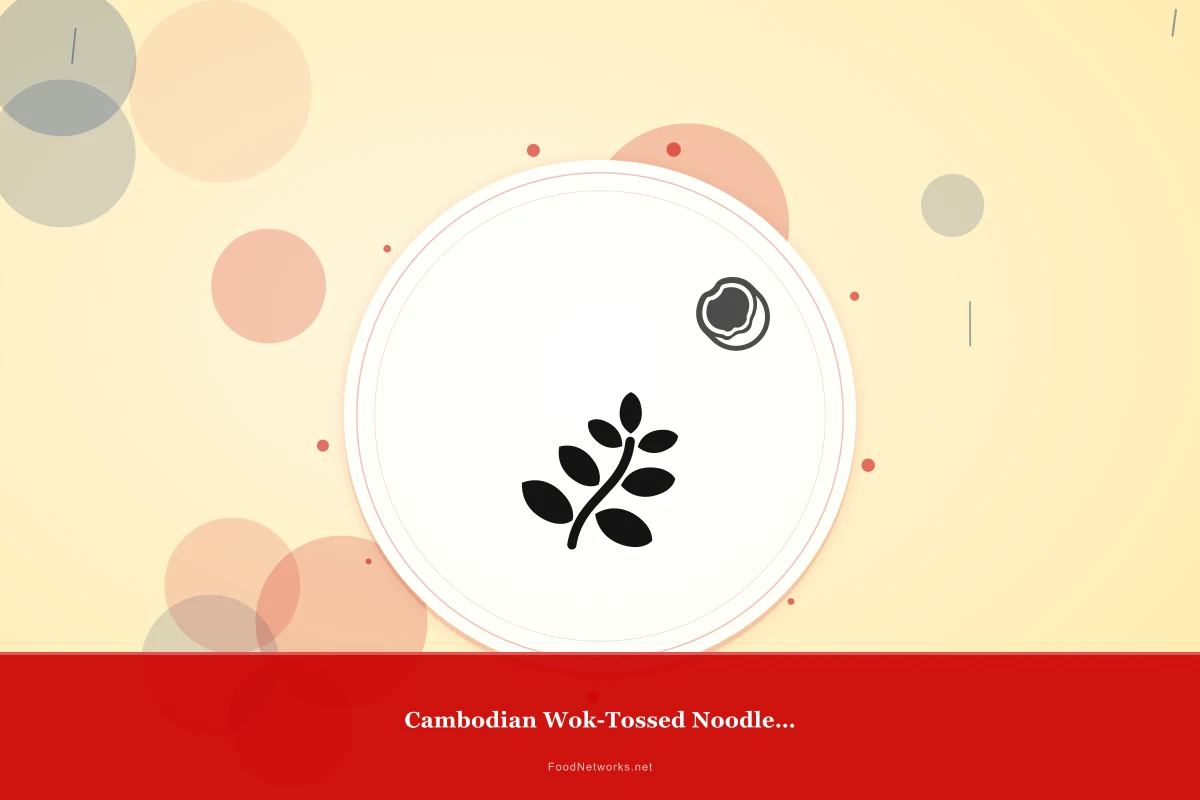 Why This Cambodian Wok-Tossed Noodle Soup Recipe Works