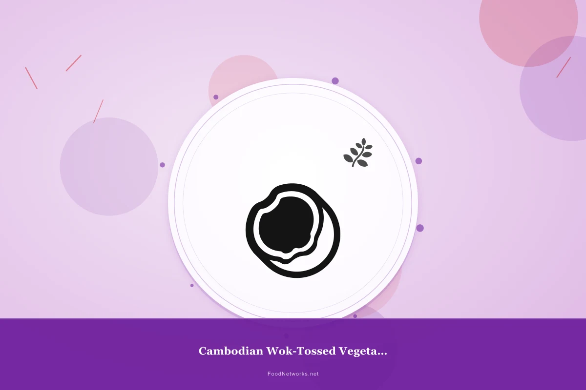 Why This Cambodian Wok-Tossed Vegetable Dish Recipe Works