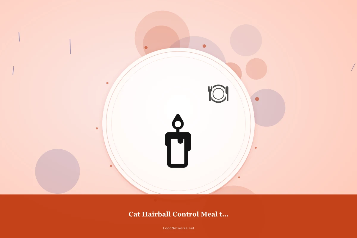 Why This Cat Hairball Control Meal topper Recipe Works