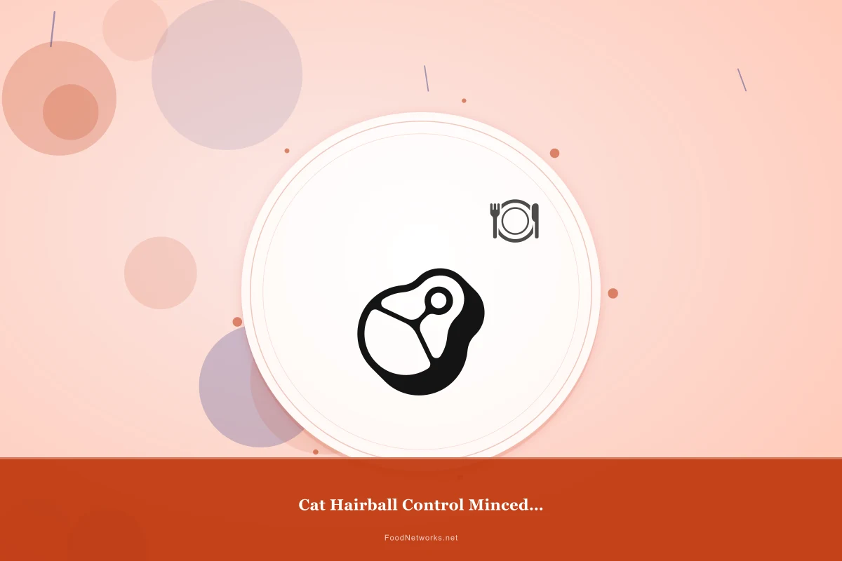 Why This Cat Hairball Control Minced meal Recipe Works