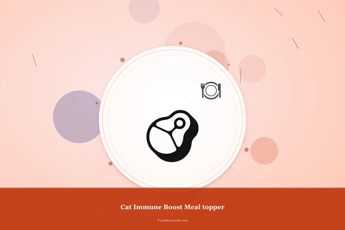 Why This Cat Immune Boost Meal topper Recipe Works