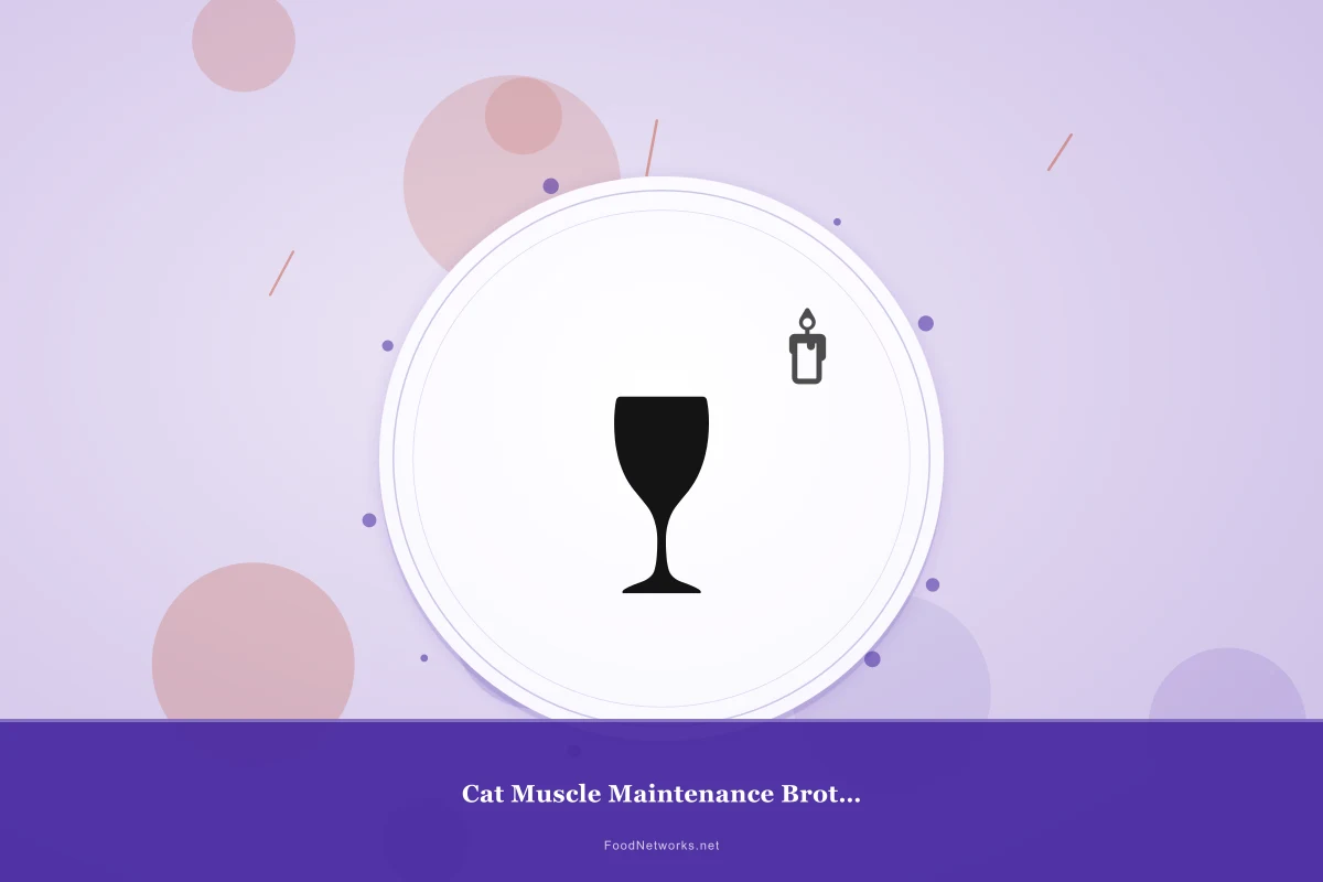 Why This Cat Muscle Maintenance Broth meal Recipe Works