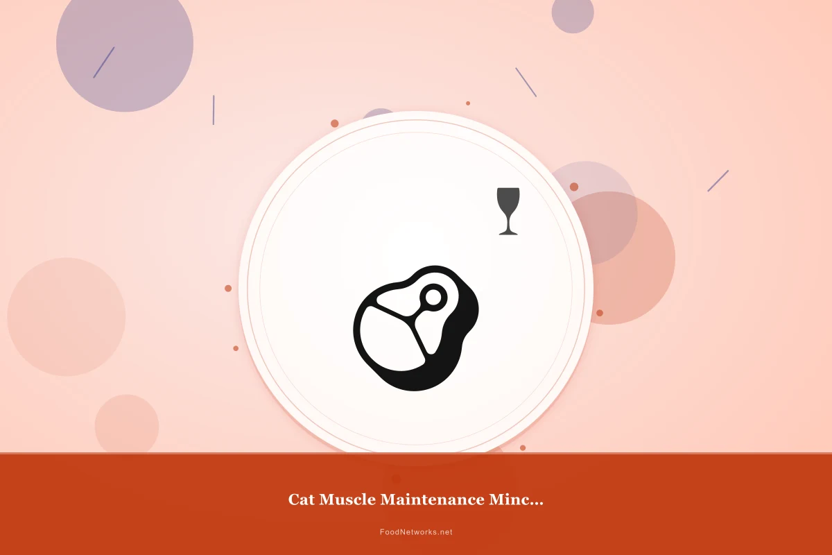 Why This Cat Muscle Maintenance Minced meal Recipe Works