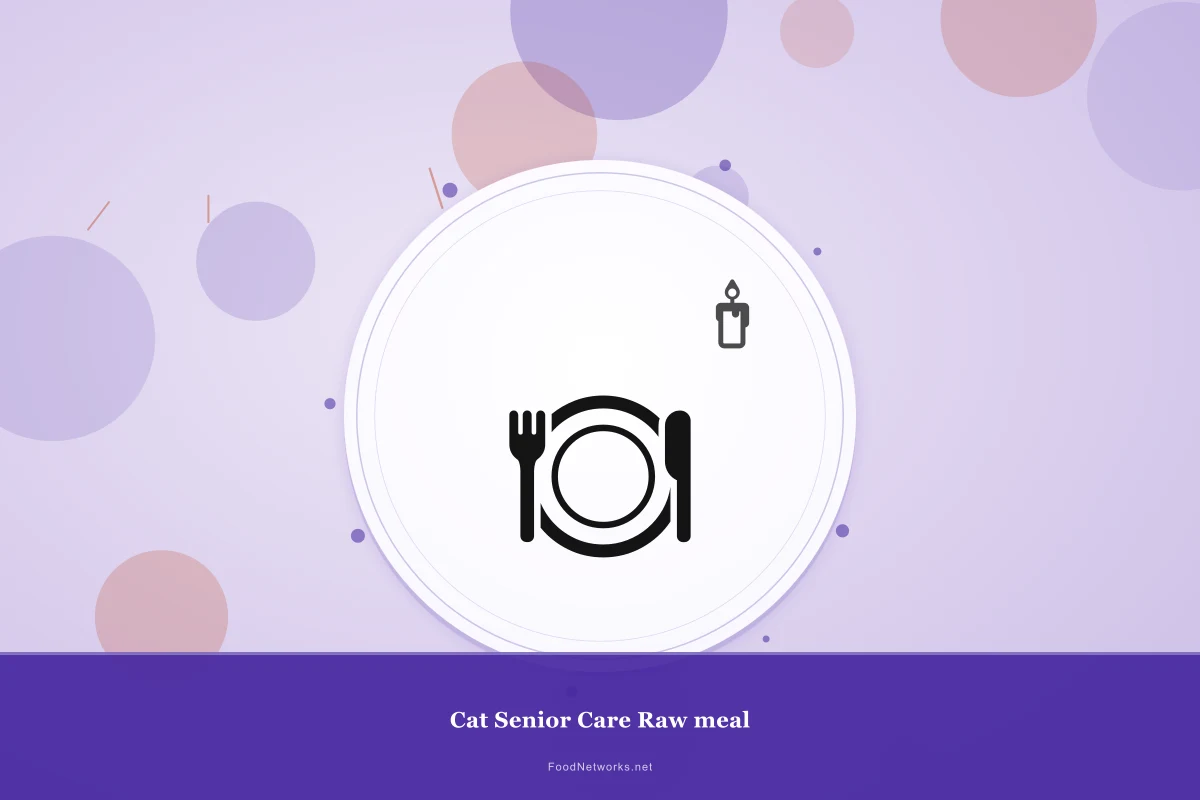 Why This Cat Senior Care Raw meal Recipe Works