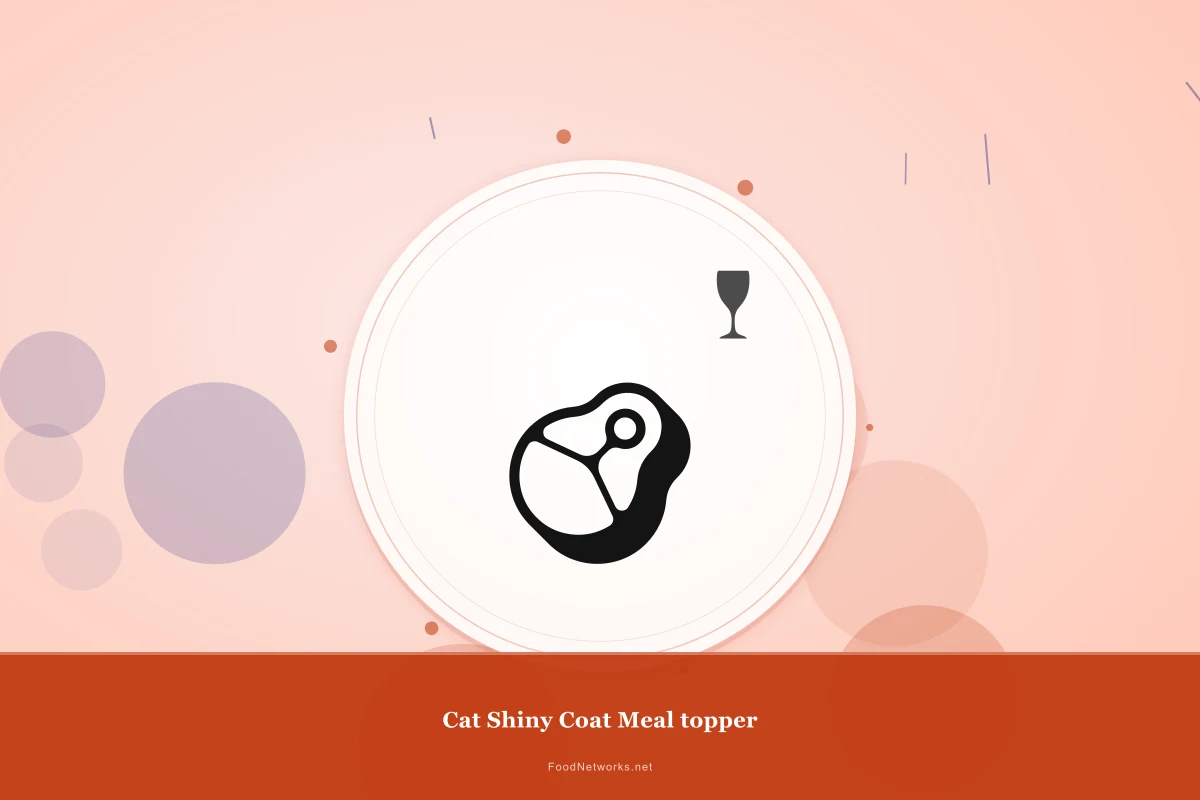 Why This Cat Shiny Coat Meal topper Recipe Works