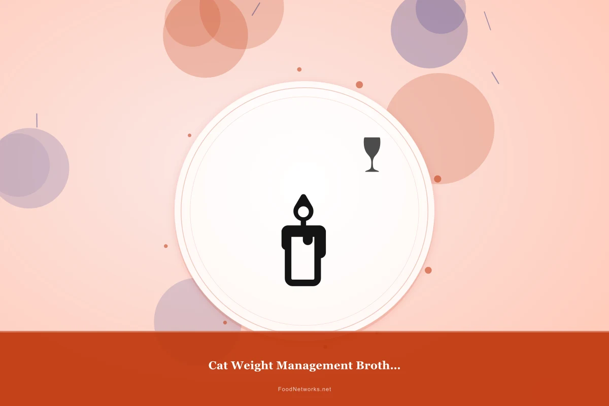 Why This Cat Weight Management Broth meal Recipe Works