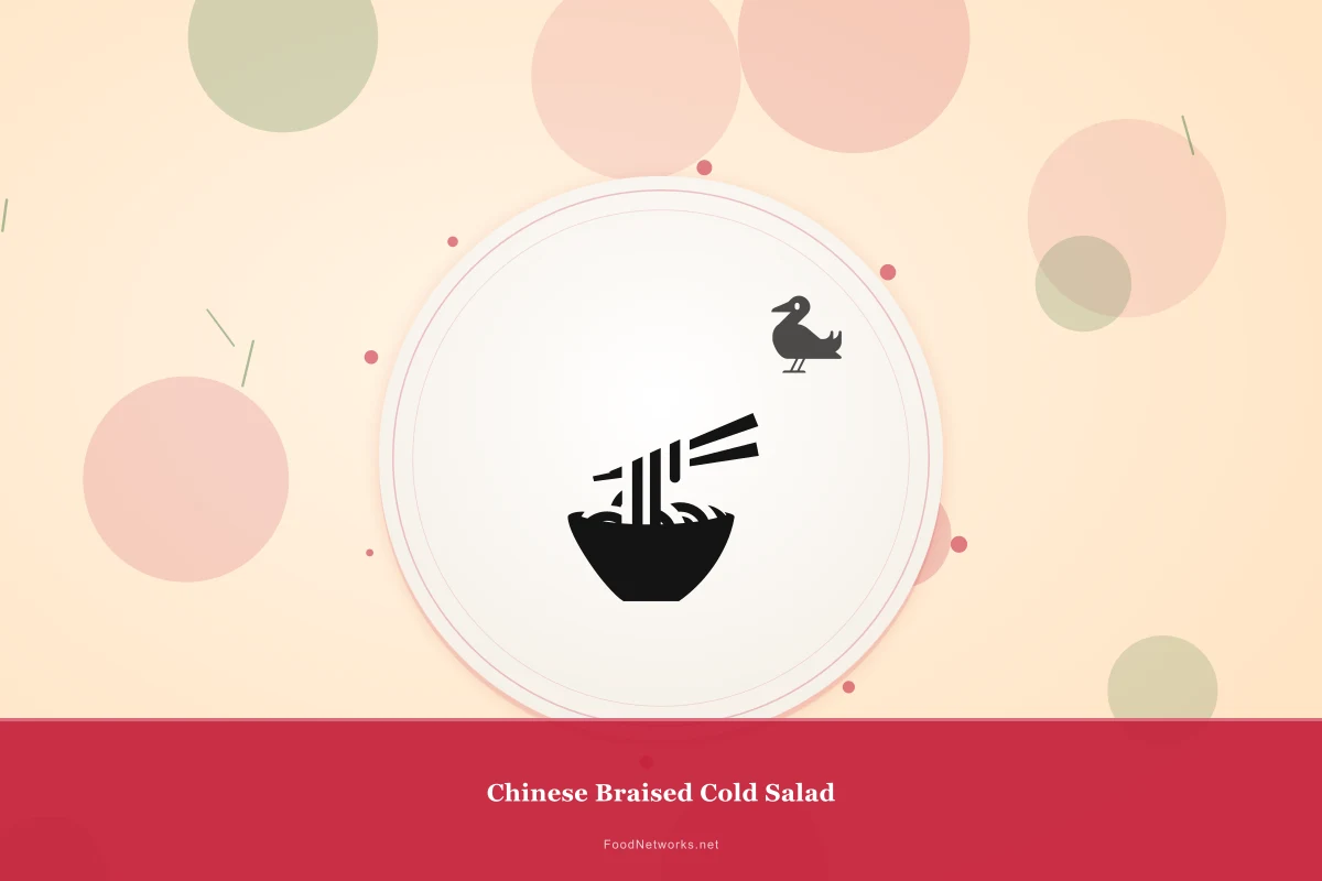 Why This Chinese Braised Cold Salad Recipe Works