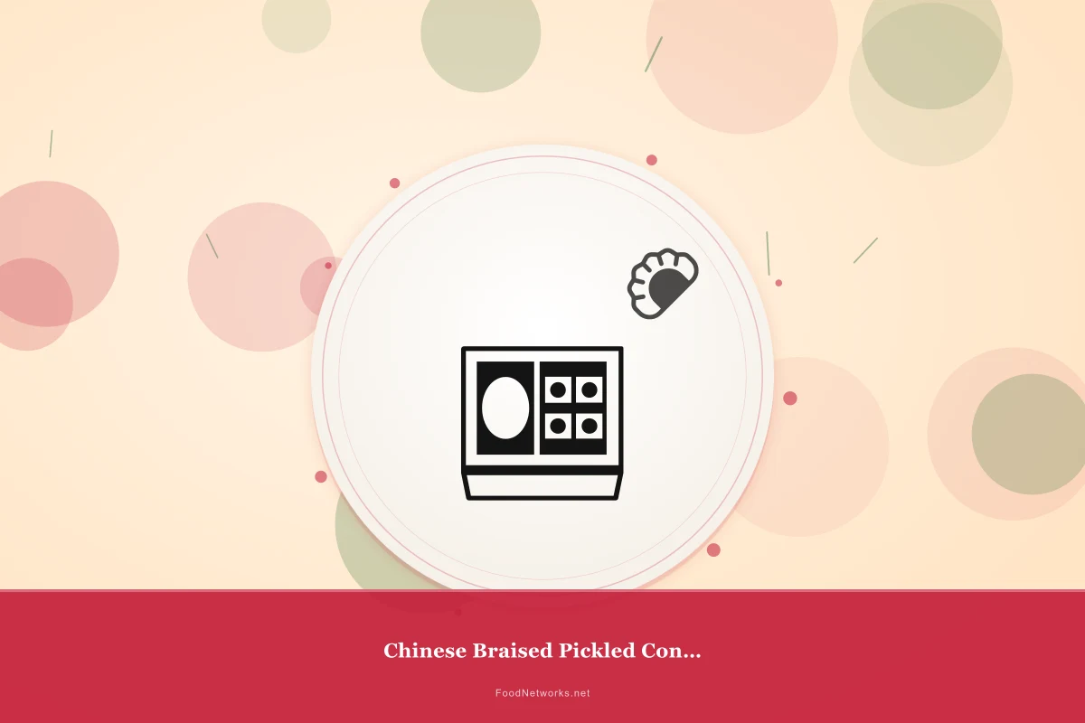 Why This Chinese Braised Pickled Condiment Recipe Works