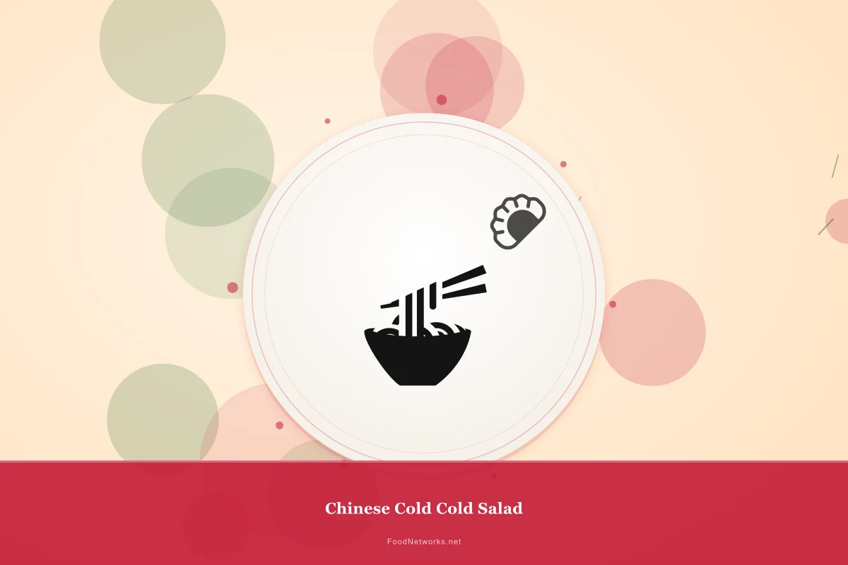 Why This Chinese Cold Cold Salad Recipe Works