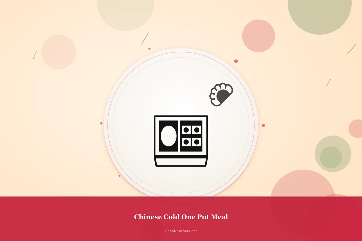 Why This Chinese Cold One Pot Meal Recipe Works
