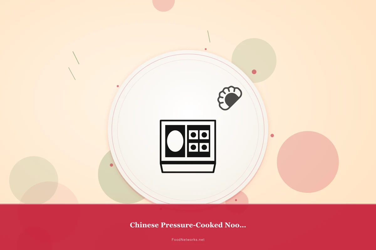 Why This Chinese Pressure-Cooked Noodle Soup Recipe Works