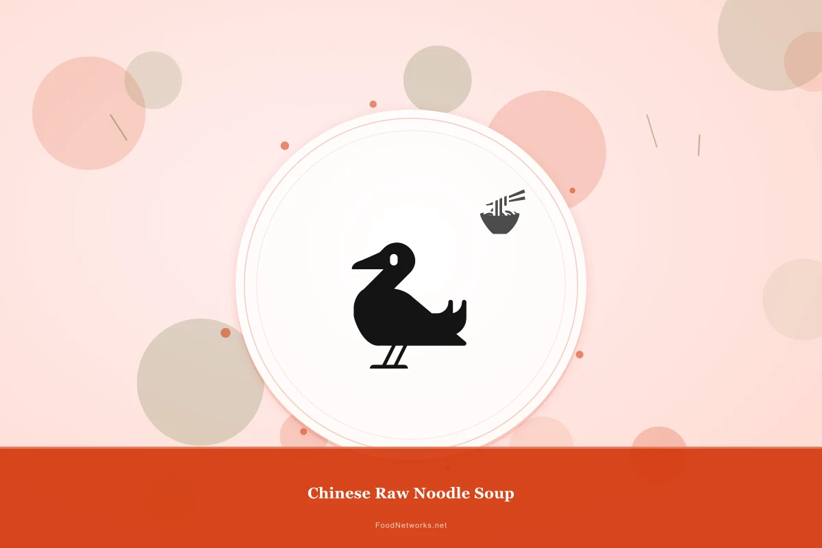 Why This Chinese Raw Noodle Soup Recipe Works