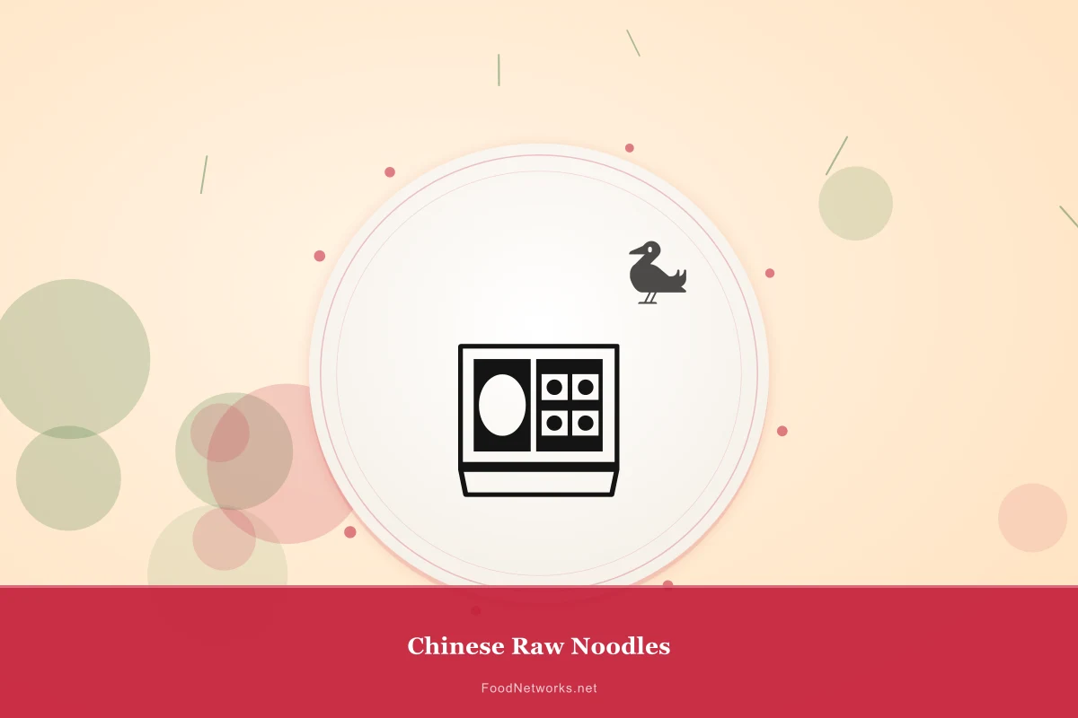 Why This Chinese Raw Noodles Recipe Works