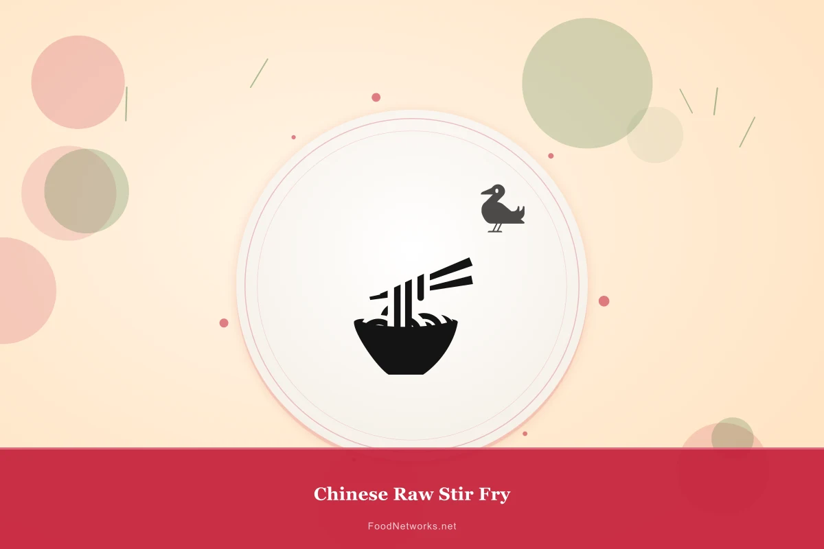 Why This Chinese Raw Stir Fry Recipe Works