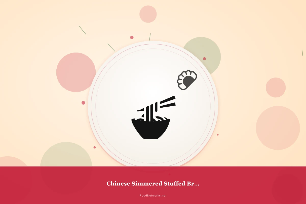 Why This Chinese Simmered Stuffed Bread Recipe Works