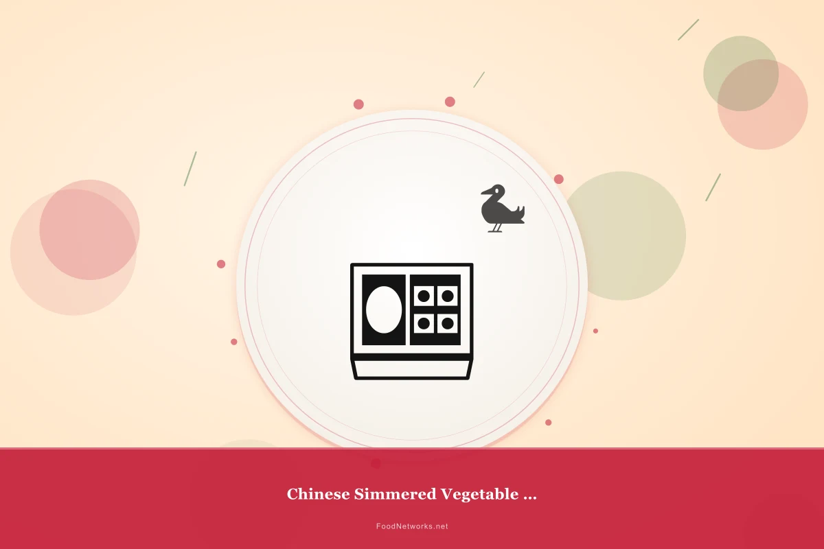 Why This Chinese Simmered Vegetable Dish Recipe Works