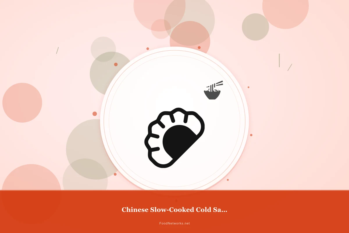 Why This Chinese Slow-Cooked Cold Salad Recipe Works