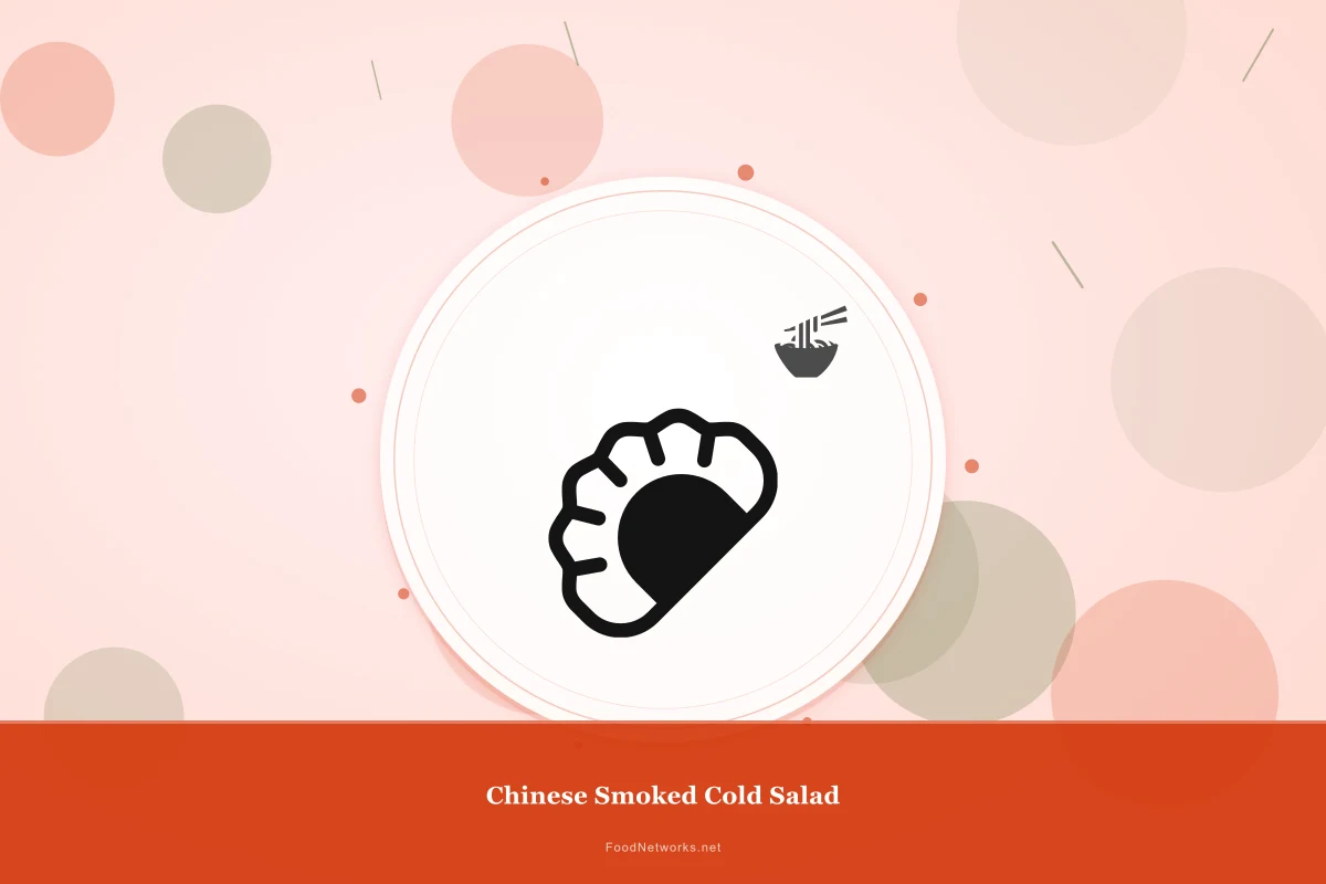 Why This Chinese Smoked Cold Salad Recipe Works