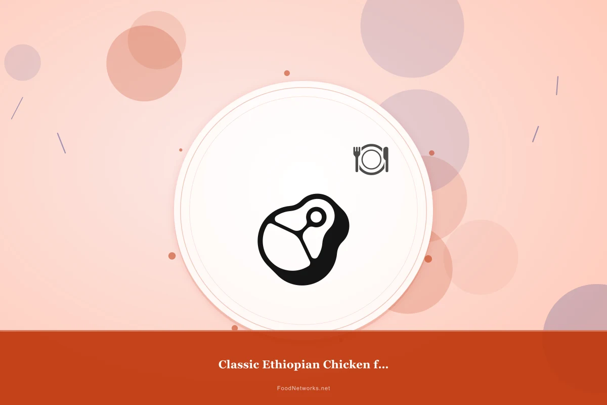 Why This Classic Ethiopian Chicken for Dinner Recipe Works