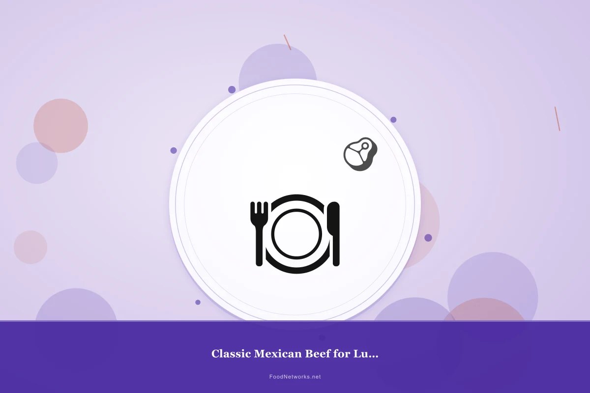 Why This Classic Mexican Beef for Lunch Recipe Works