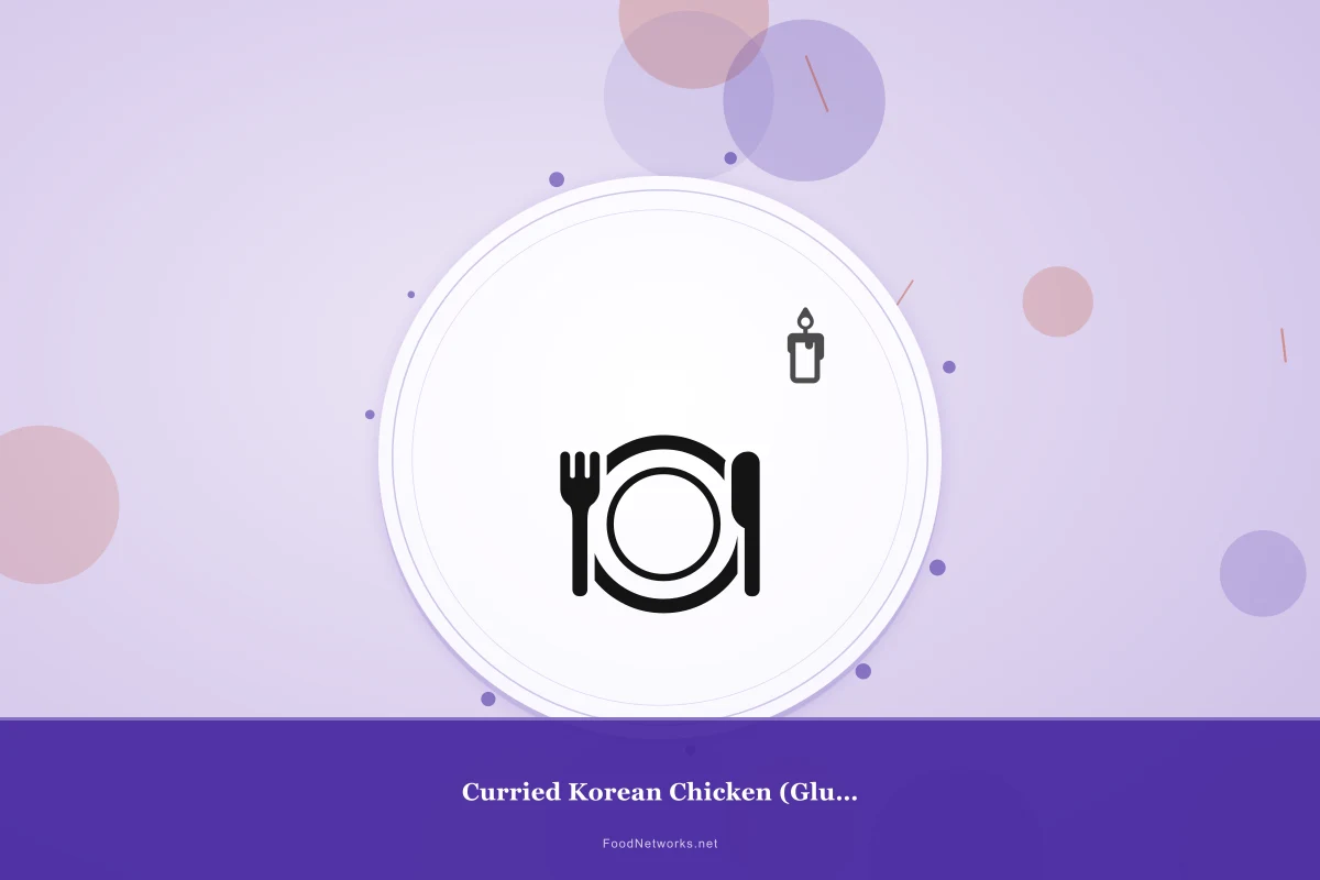 Why This Curried Korean Chicken (Gluten-Free) Recipe Works