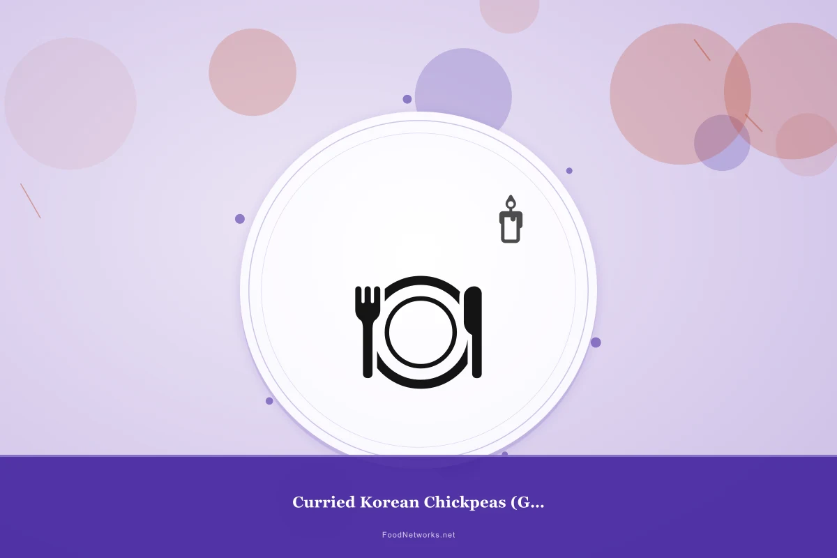 Why This Curried Korean Chickpeas (Gluten-Free) Recipe Works