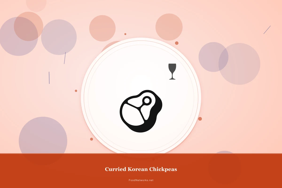Why This Curried Korean Chickpeas Recipe Works