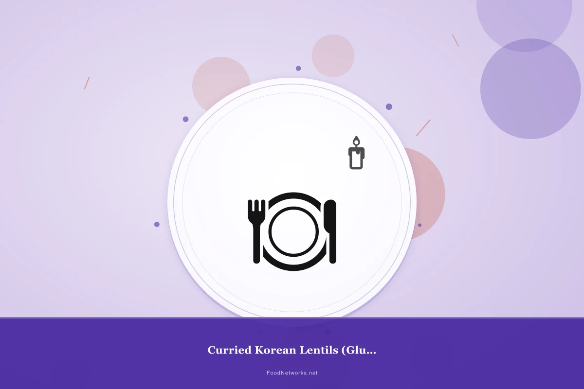 Why This Curried Korean Lentils (Gluten-Free) Recipe Works