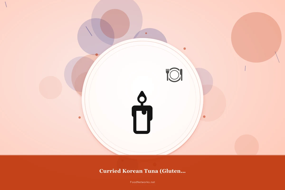 Why This Curried Korean Tuna (Gluten-Free) Recipe Works