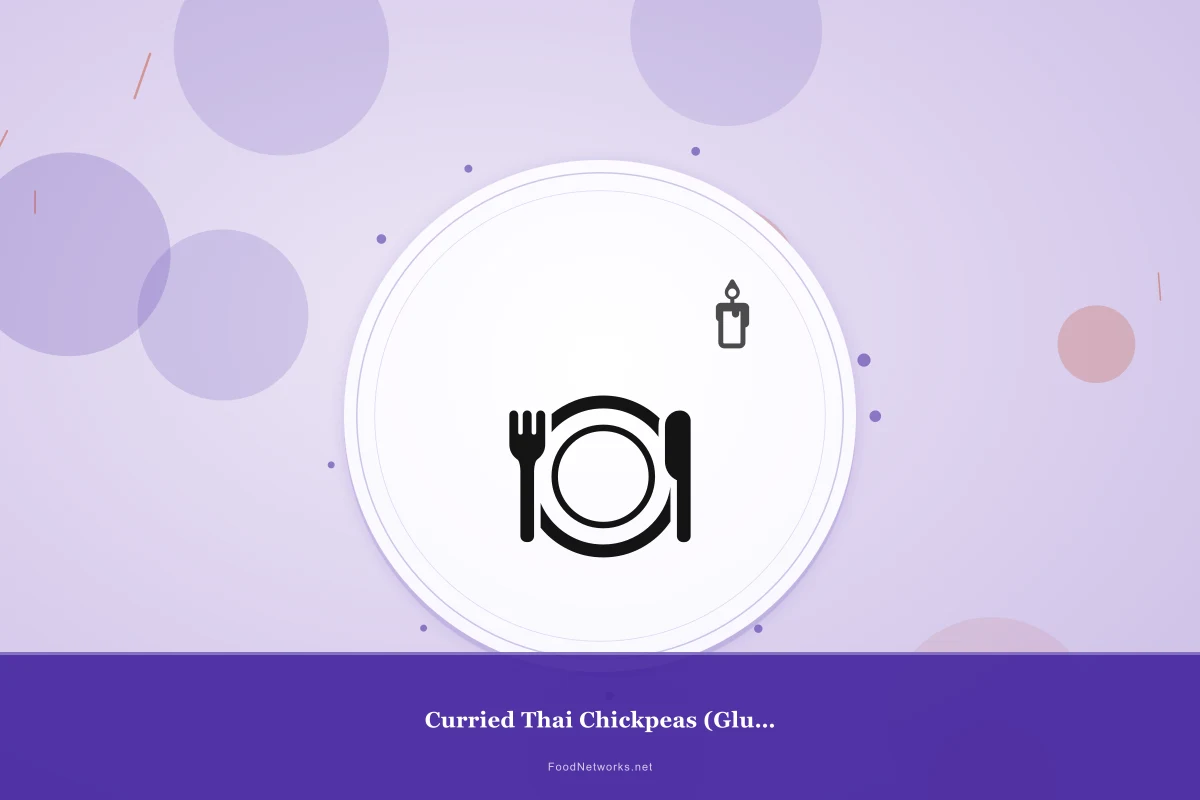Why This Curried Thai Chickpeas (Gluten-Free) Recipe Works
