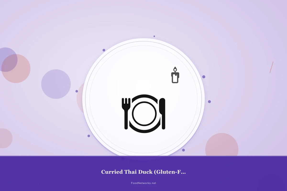 Why This Curried Thai Duck (Gluten-Free) Recipe Works