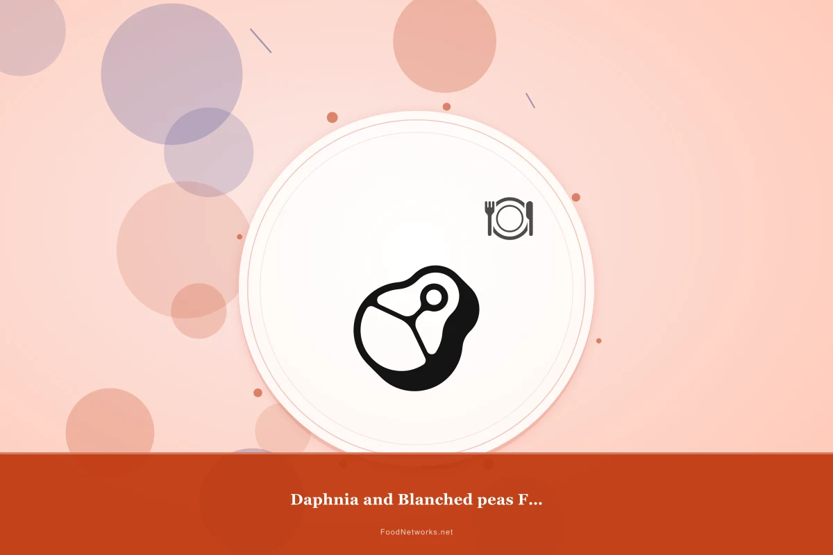 Why This Daphnia and Blanched peas Fish Color-enhancing food Recipe Works
