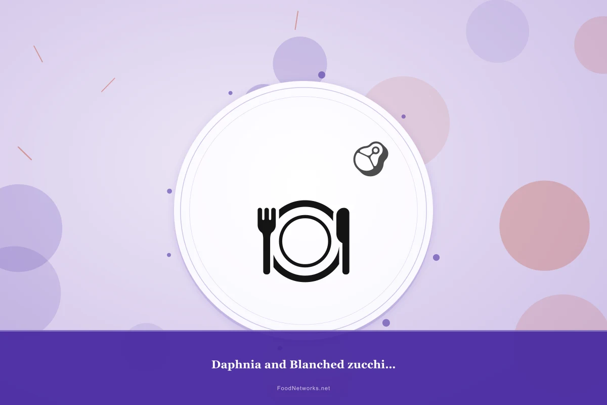 Why This Daphnia and Blanched zucchini Fish Frozen food cube Recipe Works