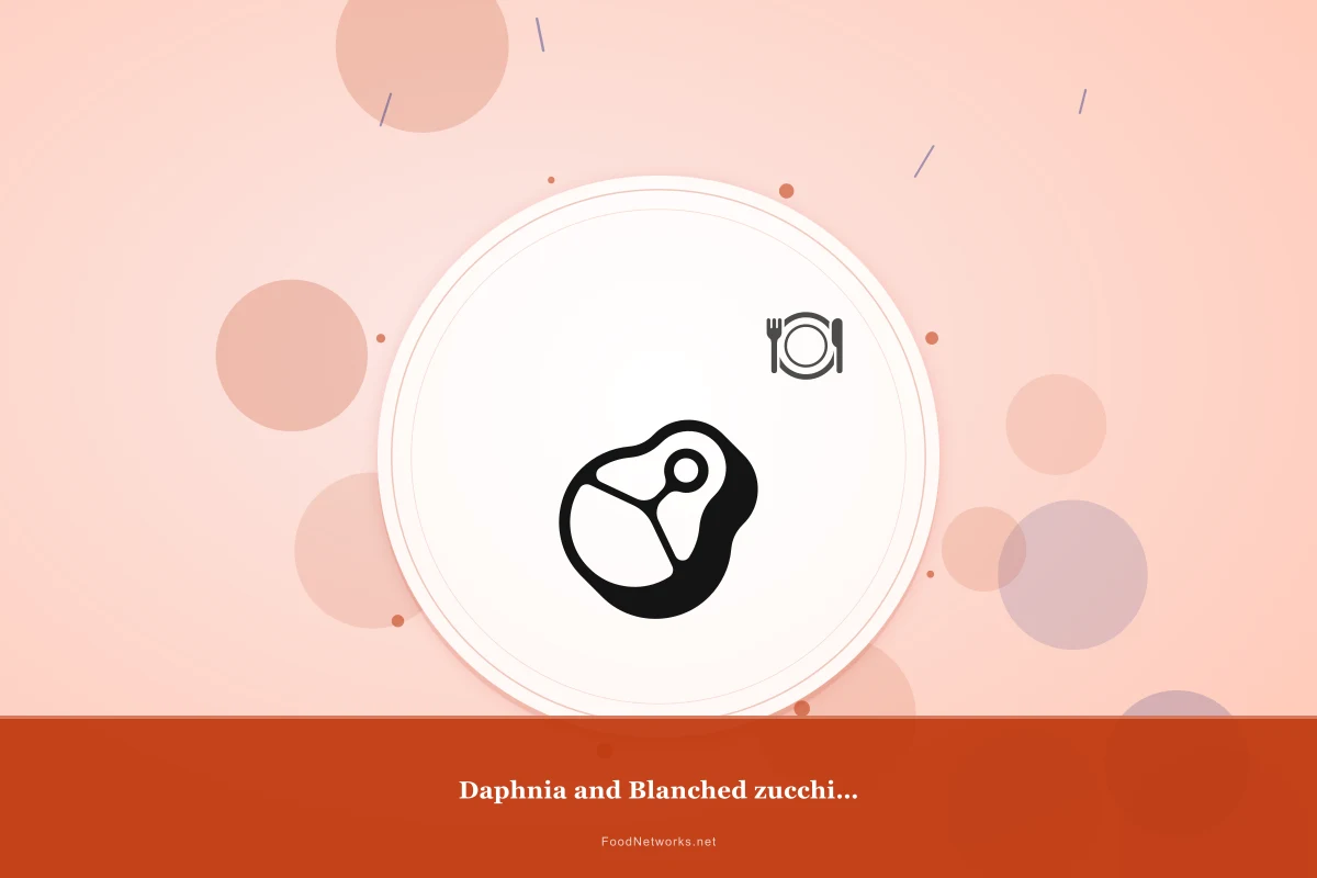 Why This Daphnia and Blanched zucchini Fish Treat disc Recipe Works