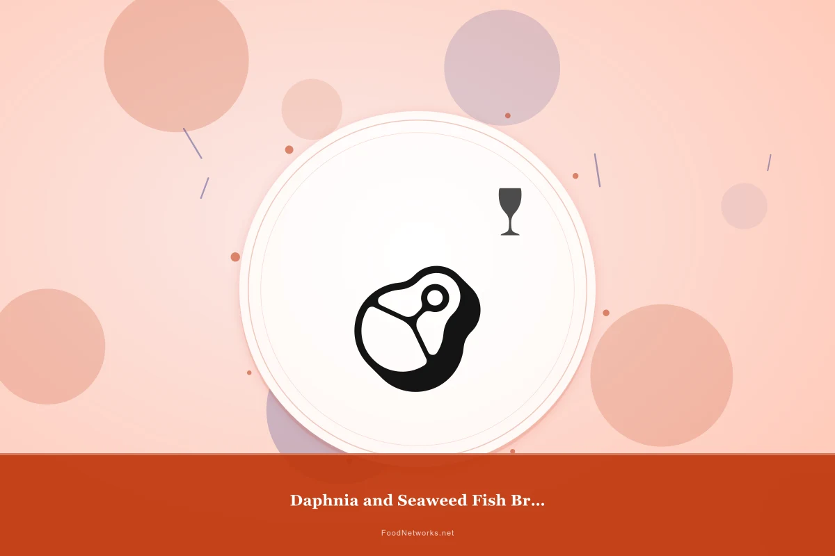Why This Daphnia and Seaweed Fish Breeding food Recipe Works
