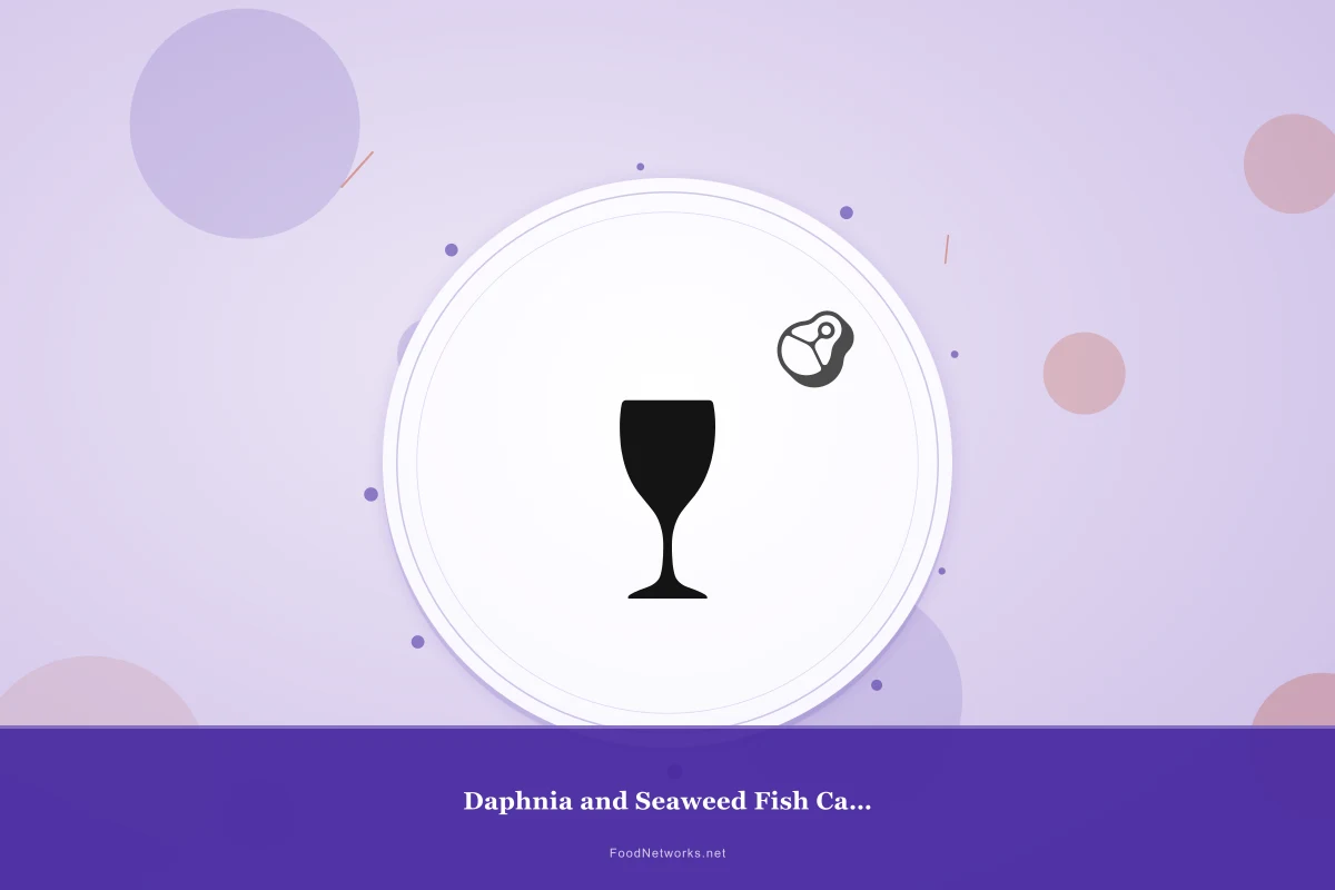 Why This Daphnia and Seaweed Fish Carnivore mix Recipe Works
