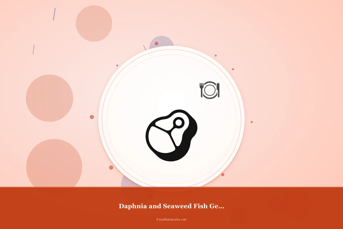 Why This Daphnia and Seaweed Fish Gel food Recipe Works