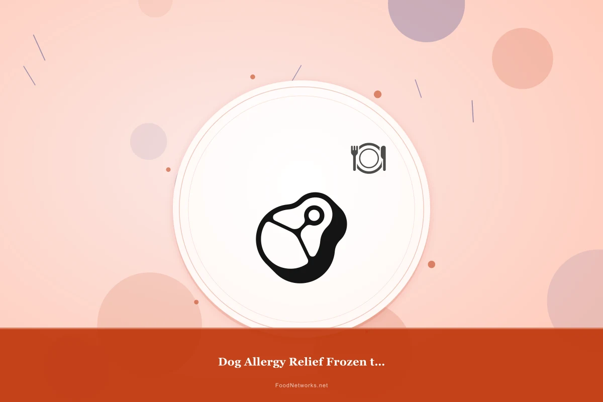 Why This Dog Allergy Relief Frozen treat Recipe Works