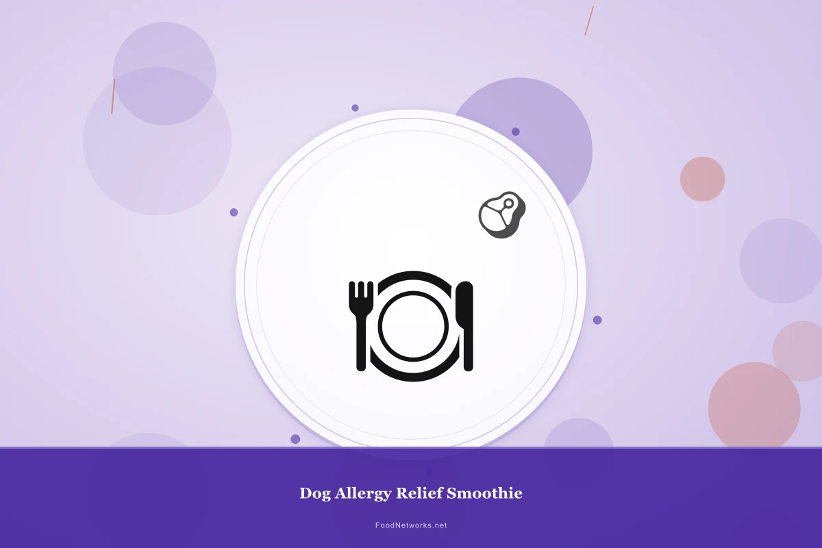 Why This Dog Allergy Relief Smoothie Recipe Works
