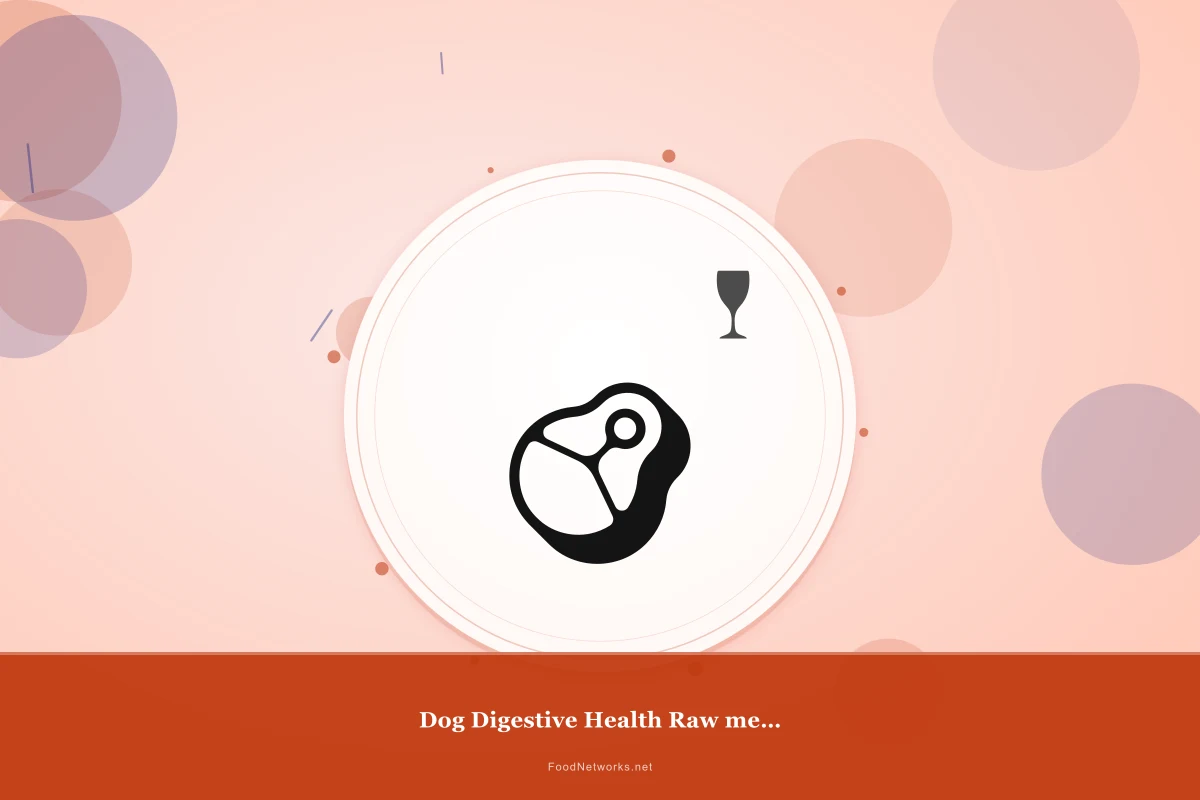 Why This Dog Digestive Health Raw meal Recipe Works