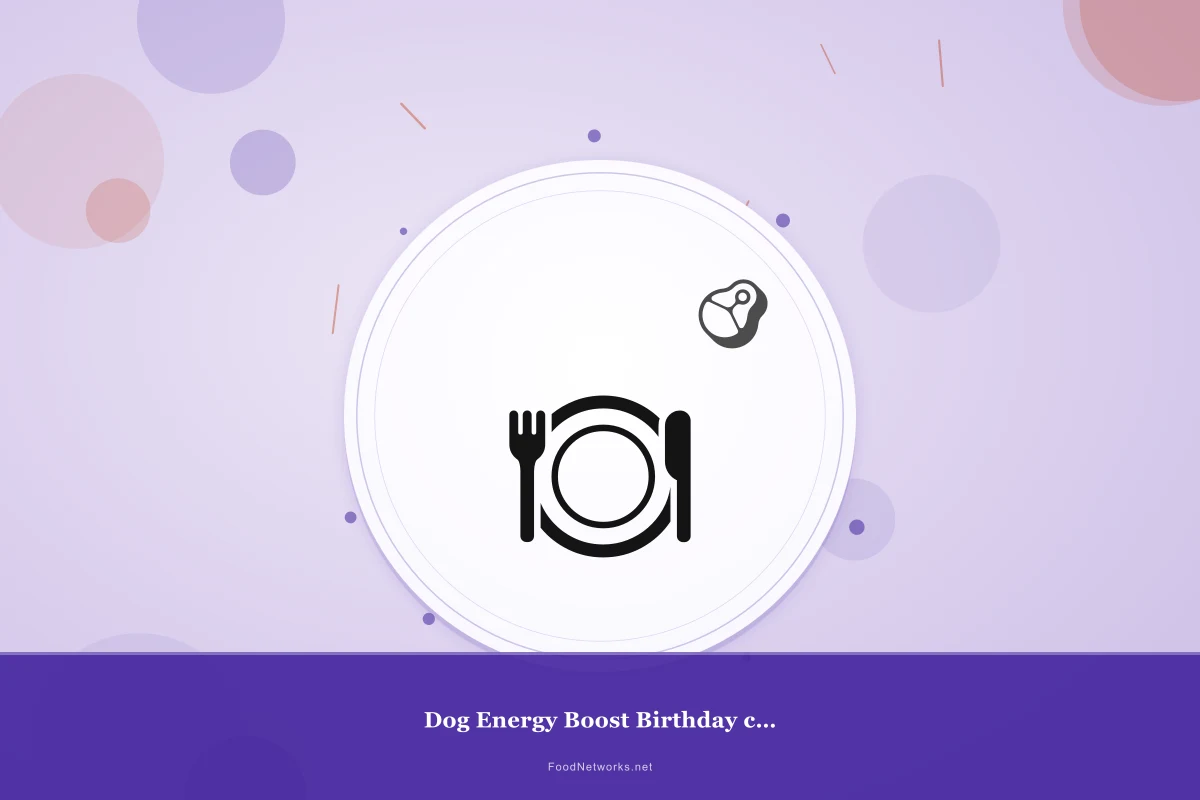 Why This Dog Energy Boost Birthday cake Recipe Works
